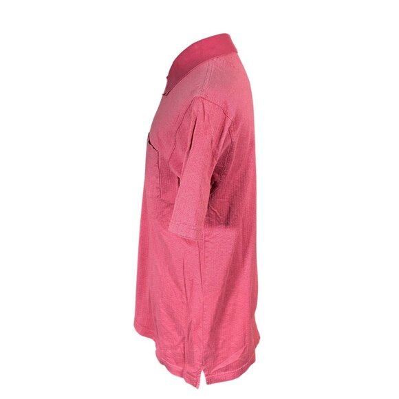 Pendleton Men's Red Short Sleeve Polo Shirt Size Medium - Picture 5 of 6